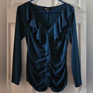 AB Studio Ruched Blouse